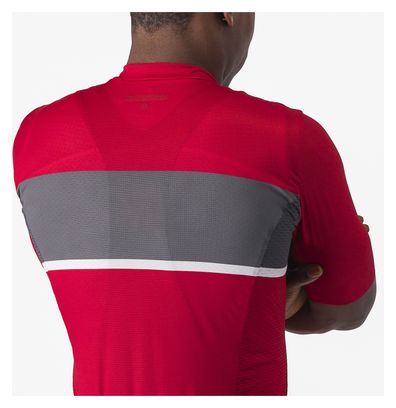 Castelli Tradizione Kurzarm Trikot Rot