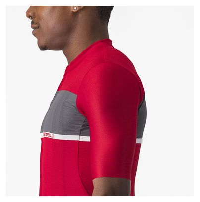 Castelli Tradizione Kurzarm Trikot Rot