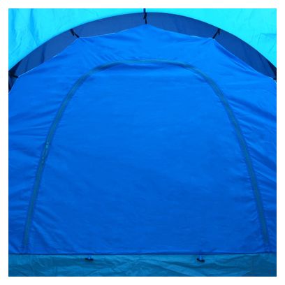 vidaXL Tente de camping Tissu 9 personnes Bleu foncé et bleu