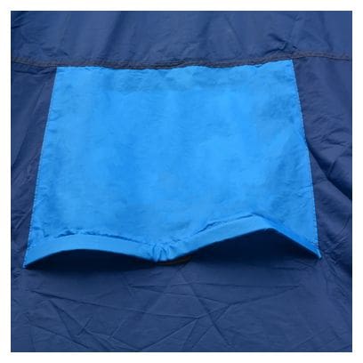 vidaXL Tente de camping Tissu 9 personnes Bleu foncé et bleu