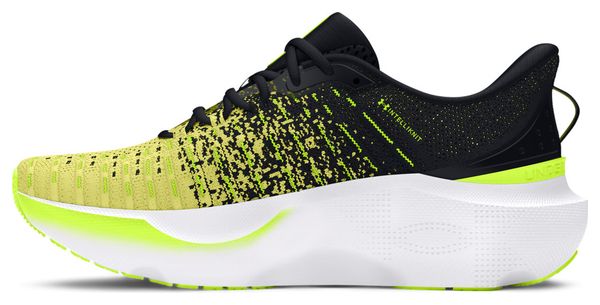 Under Armour Infinite Elite Running Shoes Black Yellow Men's