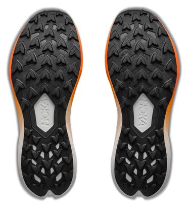 Scarpe da trail Hoka Zinal 3 Bianco/Arancione da donna