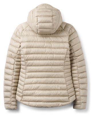 RAB Microlight Alpine Hoody Beige Women's Down Jacket