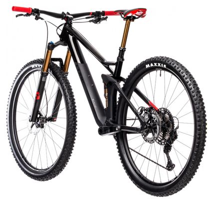 VTT Tout-Suspendu Cube Stereo 120 HPC SLT 29 Shimano XT 12V 29'' Gris Carbon Noir Rouge 2021