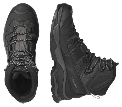 Salomon Quest 4 GTX Negro Hombres Zapatos