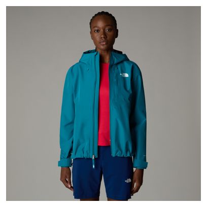 Chaqueta impermeable The North Face Dryzzle Futurelight II Azul Mujer