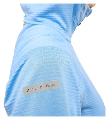Polaire Haglöfs L.I.M Mid Multi II Hood Bleu Femme