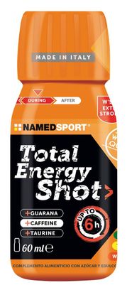 Complemento alimenticio NamedSport Total Energy Shot Orange 60ml
