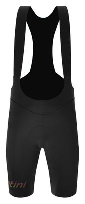 Cuissard Court à Bretelles Santini Sensation Noir