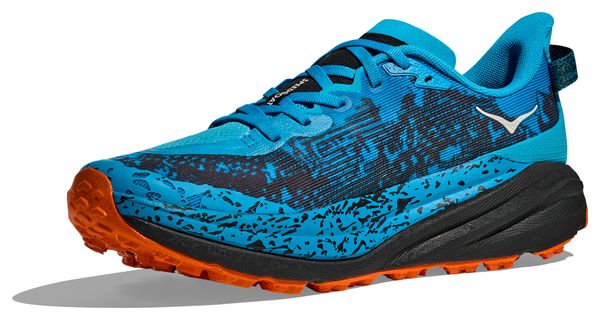 Chaussures Trail Hoka Speedgoat 6 Bleu/Orange Homme