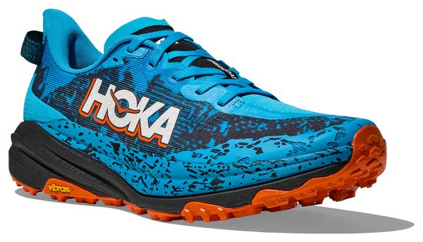 Chaussures Trail Hoka Speedgoat 6 Bleu/Orange Homme