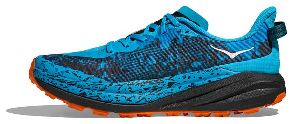 Chaussures Trail Hoka Speedgoat 6 Bleu/Orange Homme