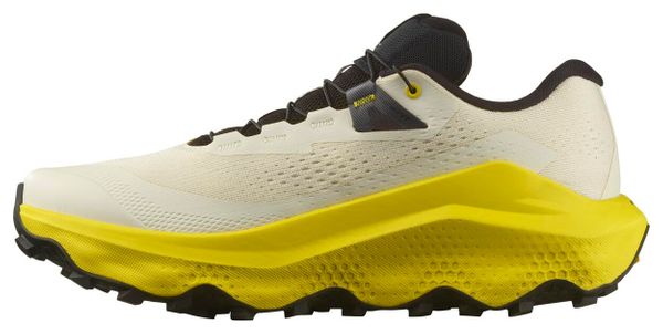 Chaussures Trail Salomon Ultra Glide 3 Blanc/Jaune Homme