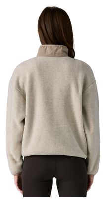 Dames fleece Patagonia Synchilla Beige