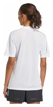 Camiseta de manga corta adidas Terrex Xperior Climacool+ Blanca Mujer