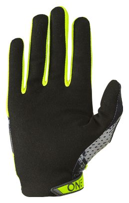 O&#39;Neal MATRIX CAMO V.22 Long Gloves Gray / Yellow