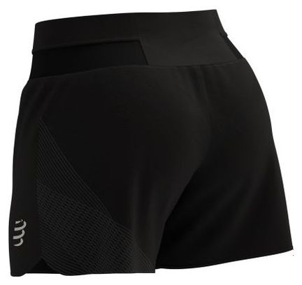 Short Femme Compressport Performance Overshort Noir