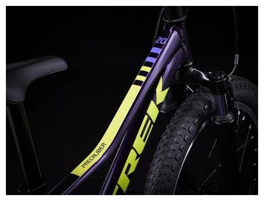 VTT Enfant Trek Precaliber Shimano Tourney 7V 20'' Violet Foncé 2023