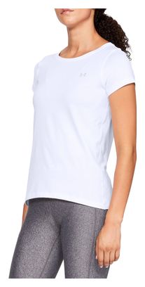 Maillot manches courtes Femme Under Armour Heatgear Armour Blanc