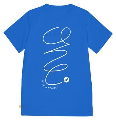 T-Shirt Technique Lagoped Teerec One Path Bleu 