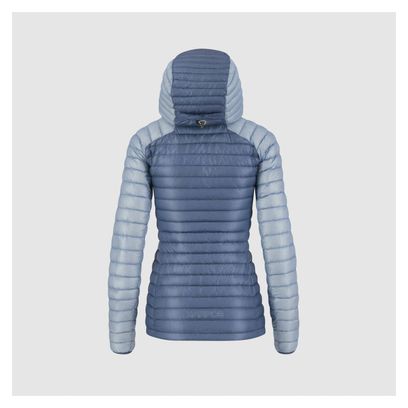 Chaqueta de pluma Karpos Alagna Azul claro para mujer