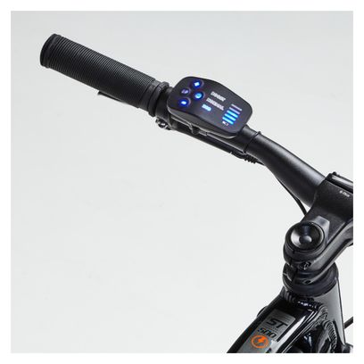 VTT Electrique Semi-rigide Rockrider E ST 500 26'' 9-12 ans Noir