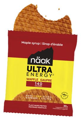 Näak Ultra Energy Maple Syrup Wafel 30g