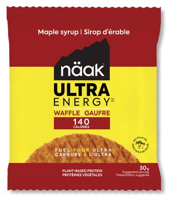 Näak Ultra Energy Maple Syrup Waffle 30g