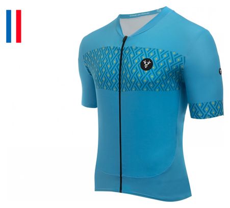 LeBram Luz Ardiden Short Sleeve Jersey Saphire Blue Tailored Fit