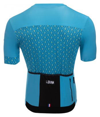 LeBram Luz Ardiden Short Sleeve Jersey Saphire Blue Tailored Fit