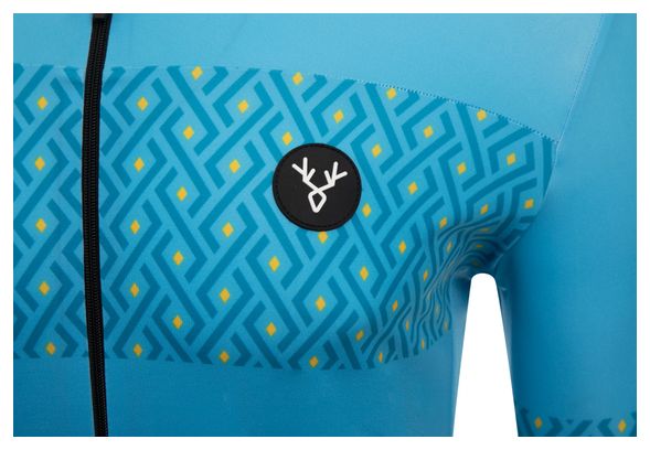 LeBram Luz Ardiden Short Sleeve Jersey Saphire Blue Tailored Fit