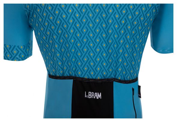 LeBram Luz Ardiden Short Sleeve Jersey Saphire Blue Tailored Fit