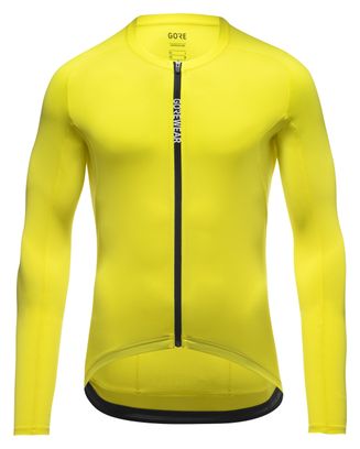 Maillot de manga larga Gore Wear Spinshift Amarillo Neón