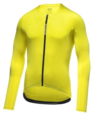 Gore Wear Spinshift Neon Yellow Long Sleeve Jersey