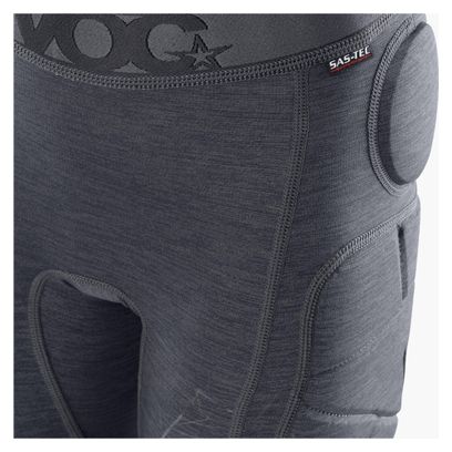 Evoc Crash Pants Kids Protective Shorts Grey