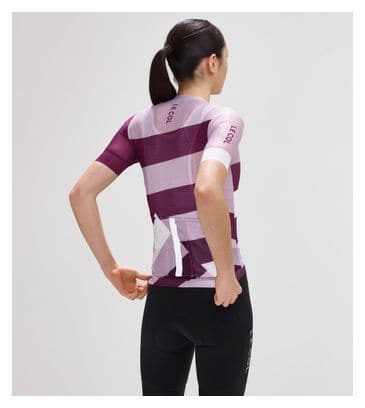 Maillot de manga corta Le Col Pro Air Purple para mujer