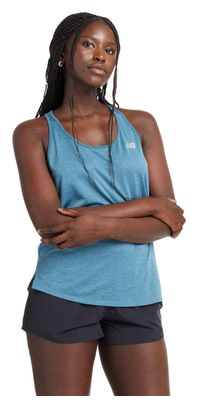 Women's New Balance Athletics Blue tank top