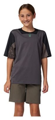 Fox Defend Children's Short Sleeve Jersey Grey