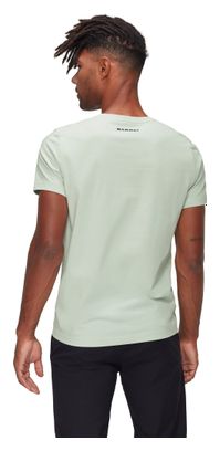 Camiseta Mammut Core Classic Verde Claro para hombre