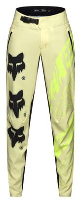 Fox Flexair Pantalones Elevados MTB Amarillo