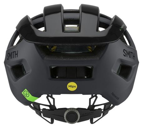 Casco Smith Network Mips Road Nero / Grigio