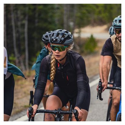 Casco Smith Network Mips Road Nero / Grigio