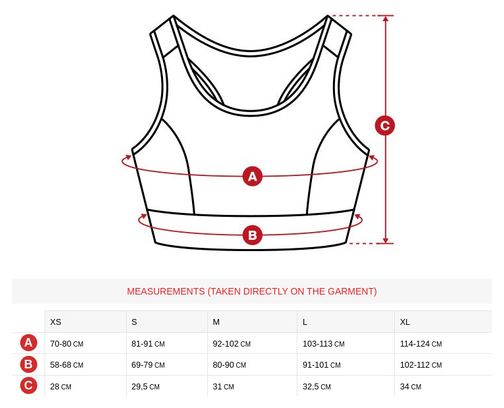 Brassière sport Fitness Femme Effort Ocre