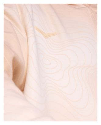 Felpa con cappuccio Hoka Essential beige unisex