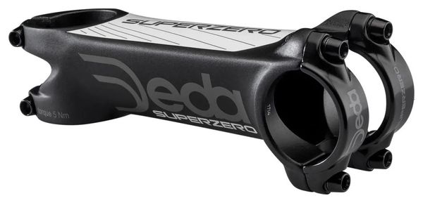 Deda Superzero Stem 31.7 mm -8° Black White | Alltricks.com
