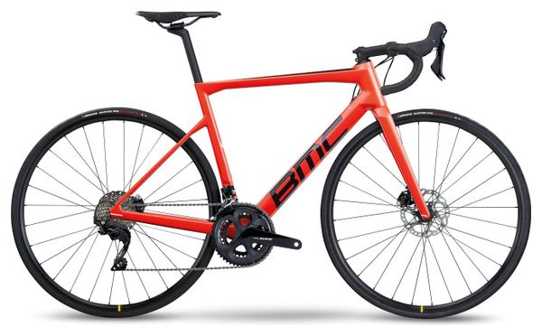 BMC Teammachine SLR Six Road Bike Shimano 105 11S 700 mm Rosso Neon 2023