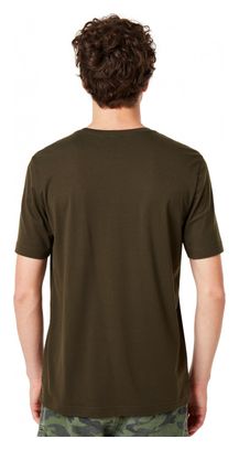 T-Shirt Manches Courtes Oakley Allover Marron