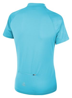 Loeffler maillot manches courtes W Shirt de Vélo HZ et la Montée de l'3.0 - Bleu