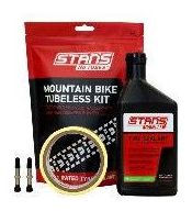 Stan's NoTubes - Tubeless Kit  Mtb  Fond de jante 25mm  Valves 44mm