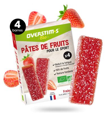 4 pepitas de fruta sobreestima Amelix Bio Fruit&#39;N Perf Strawberry